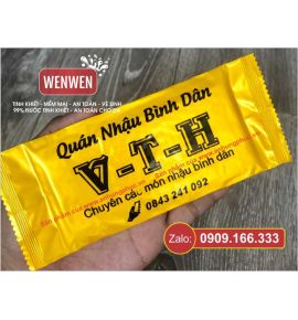 Khăn Lạnh Quán Nhậu VTH - 500đ - Bi60 24x24