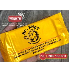 Khăn Lạnh mr Khọt  - 430đ - ( 50grm 24x20 )