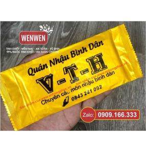 Khăn Lạnh Quán Nhậu VTH - 500đ - Bi60 24x24